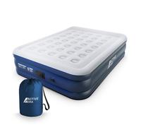 ACTIVE ERA Matelas Gonflable Premium 2 Personnes avec Pompe Électrique et Oreiller Intégrés - 203x152.4x35.5 cm