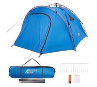Active Era Tente Instantanée Familiale 4-5 Personnes - Tente de Camping Imperméable, Anti UV, Ventilée et Résistante - Facile à Monter et à Transporter, Ideal pour Activités en Plein air et Festival