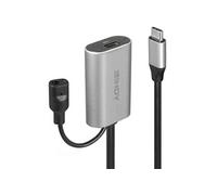 Active Extension Cable - Câble d'extension USB - 24 pin USB-C (M) pour power DC jack, 24 pin USB-C (F) - Thunderbolt 3 / USB 3.0 / USB 3.1 Gen 1 - 5