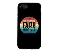 Active Faith Can Move Mountains Christian Men Women Kids Coque pour iPhone SE (2020) / 7/8