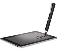Active Fineline Stylus For Touch Screens (Universal For Tablets/Smartphones/Gps, Easy Use, 116 Mm Stylus For Samsung, Apple, Huawei, Xiaomi, Lg, Sony) Black