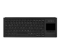 AK-4400-GU-B/US USB Clavier anglais US, QWERTY, Windows noir surface tactile, boutons de souris
