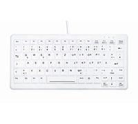 Active Key AK-C4110F USB QWERTZ Allemand Blanc - Claviers (Standard, Avec fil, USB, Clavier à membrane, QWERTZ, Blanc)