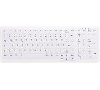 Active Key AK-C7000F-UVS-W/GE filaire Clavier hygiénique allemand, QWERTZ blanc éclairé