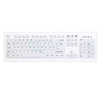 Active Key AK-C8100 RF sans Fil QWERTZ Allemand Blanc