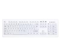 Active Key AK-C8100F-FU1-W/GE Wireless Hygiene PC Keyboard USB 2.4GHz Wireless W
