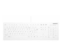 Active Key AK-C8112 - Clavier - médical - 100% - full size - lavable - USB - AZERTY - Français - commutateur : CHERRY SX - blanc