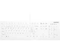 Active Key AK-C8112 - Clavier - médical - 100% - full size - lavable - USB - QWERTZ - Suisse - commutateur : CHERRY SX - blanc