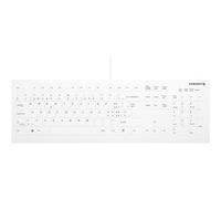 Active Key AK-C8112 - Clavier - médical - 100% - full size - lavable - USB - QWERTZ - Suisse - commutateur : CHERRY SX - blanc