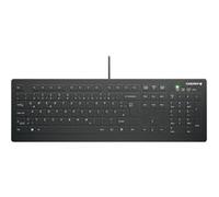 Active Key AK-C8112 - Clavier - médical - 100% - full size - lavable - USB - QWERTZ - Suisse - commutateur : SX - noir