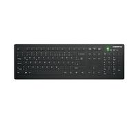 Active Key AK-C8112 - Clavier - médical - full size - lavable - sans fil - 2.4 GHz - QWERTZ - Allemand - noir