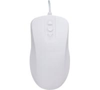 Active Key AK-PMH12OB-US-W Souris hygiénique, Souris filaire optique blanc 2 Boutons 1000 dpi membrane en silicone