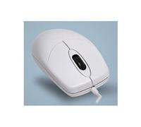 Active Key AK-PMJ1 - Souris - lavable - droitiers et gauchers - optique - 2 boutons - filaire - USB 2.0 - blanc