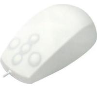 Active Key Medical medium - Souris - optique - 5 boutons - filaire - USB - blanc
