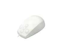 Active Key Medical medium - Souris - optique - 5 boutons - filaire - USB - blanc