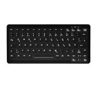 Active Key MedicalKey AK-C4110 - Clavier - désinfection par essuyage - USB - QWERTZ - Allemand - noir