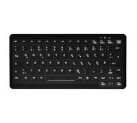 Active Key MedicalKey AK-C4110 - Clavier - entièrement scellé, IP68 - USB - QWERTZ - Allemand - noir