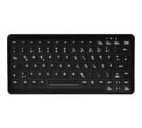 Active Key MedicalKey AK-C4110 - Clavier - entièrement scellé, IP68 - USB - QWERTZ - Allemand - noir Noir G