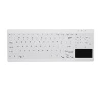 Active Key MedicalKey AK-C7412 - Clavier - clavier hygiénique désinfectable - avec pavé tactile - USB - QWERTY - R.-U. - blanc