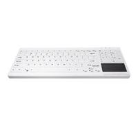 Active Key MedicalKey AK-C7412F - Clavier - avec pavé tactile - USB - QWERTZ - Allemand - blanc