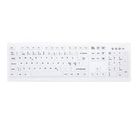 Active Key MedicalKey AK-C8100 - Clavier - sans fil - 2.4 GHz - Nordique - blanc