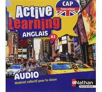 Active Learning - Anglais CAP - A2 tome unique - 1 CD Audio (MP3) 2019