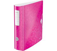 Active Lever Arch File A4,Rounded Spine 82 Mm,Elastic Fit,Polyfoam Light,Wow,Pink,11060023