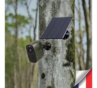 Active Media Concept Caméra Camouflage Solaire WiFi 2K IR Invisible très Longue autonomie détection de Mouvement et Humaine 128Go