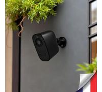 Active Media Concept Caméra vidéosurveillance WiFi 2K Infrarouge Invisible Batterie très Longue autonomie détection Mouvement Humain 128Go