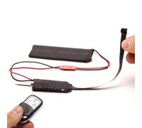 Active Media Concept Micro caméra HD 1080P à intégrer, capteur CMOS 5 Mpx, Angle 90°, avec télécommande sans Fil, mémoire par Carte microSD 32Go Incluse