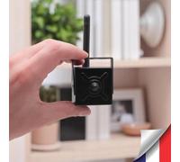 Active Media Concept Micro caméra pinhole WiFi à intégrer Enregistrement Ultra HD 4K Alerte détection Humaine avec Carte SD 256Go