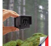 Active Media Concept Micro caméra WiFi HD 1080P Longue autonomie avec détection de Mouvement PIR et Humain Vision Nocturne Invisible 128 Go Inclus