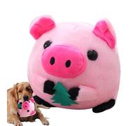 Active Moving Pet Plush Toy,Interactive Dog Toys,Talking Moving Dog Toy,Washable Pig Sound Bouncing Dog Toy,Jumping Bunny Plush Toy,Dog Squeaky Ball Dancing Dog Ball Bouncing Toy for Dog Cat Pets