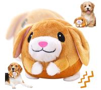 Active Moving Pet Plush Toy, Jouet Chien Interactif Jouets pour Chien Jouet Actif en Peluche pour Animaux de Compagnie Jouet de Balle Rebondissante pour Chiens Balle en Peluche pour Chat et Chien