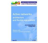 Active networks : architecture and flexible applications - Chen Ken - Hermes Science Publications - broché - Livre