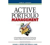 Active Portfolio Management (Pb)