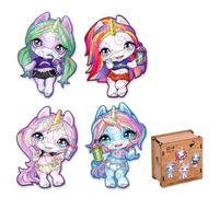 ACTIVE PUZZLES - Puzzles Animaux | Enfants et Adolescents | Puzzles en Bois, Découpe au Laser, Durable et Écologique, Finition Premium (Bébés Licornes)