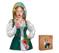 ACTIVE PUZZLES - Puzzles Divers | Enfants et Adolescents | Puzzles en Bois, Découpe Laser, Durable et Écologique, Finition Premium (Sorcière Amour)