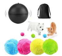 Active Rolling Ball Chien Balle Roulante Active pour Chien Balle Électrique pour Chien Balle À Chat Électrique à Roulement Automatique Balle Magique pour Chien et Chat Balle Électrique Nettoyeur