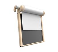 Active Tots Tableau Créatif en Bois FSC® - Chevalet avec Rouleau de Papier - Dès 12 Mois - Stimule l’Imagination - Pour Usage Domestique