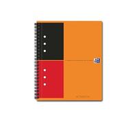 Oxford Cahier Activebook A5+ 160 pages réglure lignée 6 mm - Lot de 5