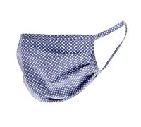 ActiveFace Luvos Masque buccal respirant, régulateur d'humidité, couleur : bleu à motifs Taille 1
