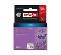 ActiveJet AB-525CN - 15 ml - Capacité XL - cyan - compatible - cartouche d'encre (alternative pour : Brother LC525C) - pour Brother DCP-J100, DCP-J105, MFC-J200 G