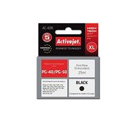 Activejet Encre AC-40R (remplacement de Canon PG-40 ; Premium ; 25 ml ; noir)