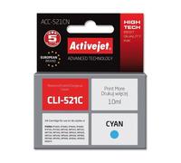 Activejet ACC-521CN cartouche d'encre 1 pièce(s) Compatible Rendement élevé (XL) Cyan