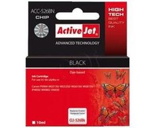 ActiveJet ACC-526BN Supreme - 10 ml - compatible - cartouche d'encre (alternative pour : Canon CLI-526BK) - pour Canon PIXMA iP4950, iX6550, MG5350, MG6150, MG6250, MG8150, MG8250, MX715, MX885, MX895