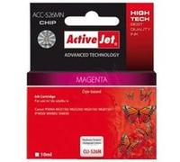 ActiveJet ACC-526MN Supreme - 10 ml - magenta - compatible - cartouche d'encre (alternative pour : Canon CLI-526M) - pour Canon PIXMA iP4950, iX6550,