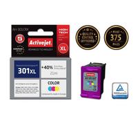 ActiveJet AH-301CRX Premium - 20 ml - haute capacité - couleur (cyan, magenta, jaune) - compatible - cartouche d'encre (alternative pour : HP 301XL) - pour HP Deskjet F4210, F4213, F4235, F4250, F4273