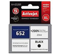 Active Jet d'encre 652br de Ah pour HP 652 F6 V25ae REM, noir 20 ml