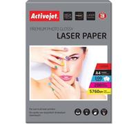 Activejet AP4-200G100L papier photo pour imprimantes laser ; A4 ; 100 pcs
